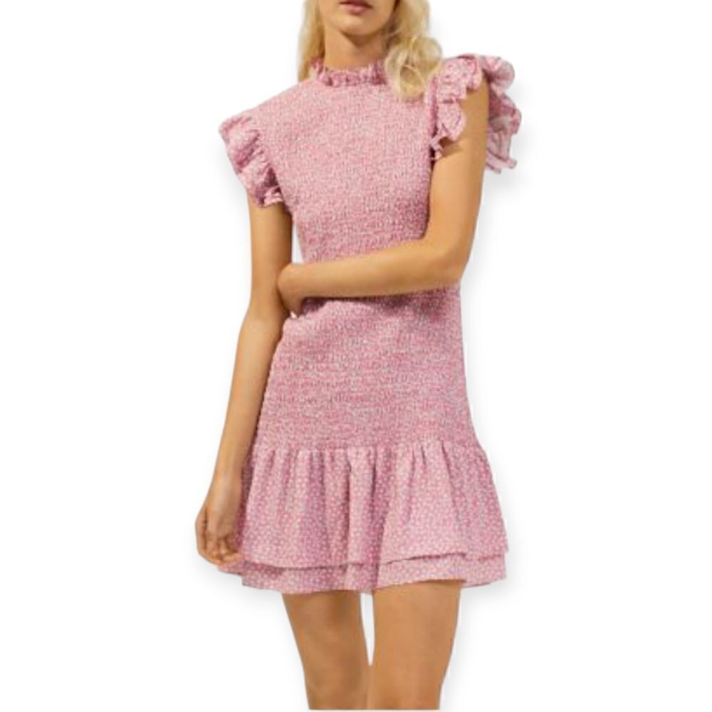 French Connection Elao Verona crepe mini dress, xlarge